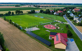 Boisko sportowe w Strzelcach G&oacute;rnych