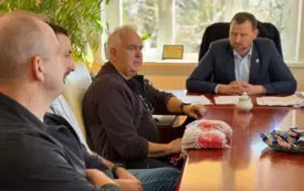 Spotkanie W&oacute;jta Gminy Dobrcz z nauczycielami wychowania fizycznego