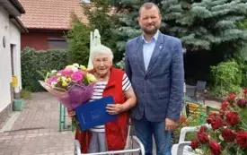 Pani Irena Piotrowska z Bor&oacute;wna (90. urodziny)