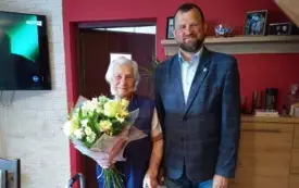 Pani Halina Michalska z Sienna (93. urodziny)
