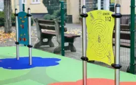 Otwarcie placu zabaw przy Żłobku Gminnym Kraina Bobasa w Dobrczu
