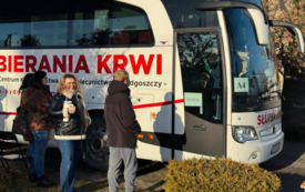 Zbi&oacute;rka krwi w Gminie Dobrcz