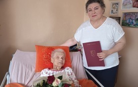 Pani Teresa Grodzka z Dobrcza (92. urodziny)