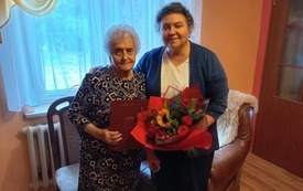 Pani Krystyna Gorzycka z Suponina (90. urodziny)