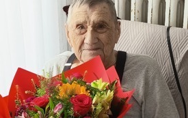 Pan Franciszek Szymczak z Kusowa (94. urodziny)