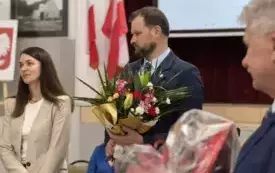 Podziękowania dla Komendanta Policji, Kierownika Biura Inwestycji i Budownictwa oraz Kierownika Gminnego Ośrodka Pomocy Społecznej