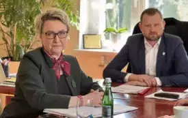 W&oacute;jt Gminy Dobrcz gości Posłankę Panią Agnieszkę Kłopotek