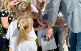 W&oacute;jt Gminy Dobrcz z wizytą u Przedszkolak&oacute;w