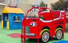 Otwarcie placu zabaw przy Żłobku Gminnym Kraina Bobasa w Dobrczu