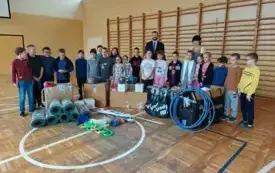 Sprzęt sportowy dla szk&oacute;ł z terenu Gminy Dobrcz