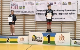 Pierwsze medale dla zawodnik&oacute;w Gminy Dobrcz w Zapasach