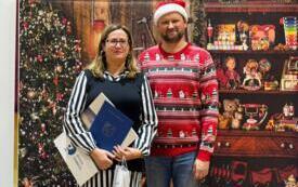 Wręczenie nagr&oacute;d w konkursie fotograficznym pn. "Cztery pory roku w Gminie Dobrcz"