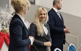 Spotkanie z Wiceministrą Rolnictwa i Rozwoju Wsi Małgorzatą Gromadzką w Gminie Dobrcz