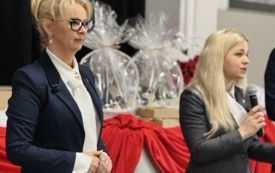 Spotkanie z Wiceministrą Rolnictwa i Rozwoju Wsi Małgorzatą Gromadzką w Gminie Dobrcz
