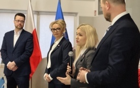 Spotkanie z Wiceministrą Rolnictwa i Rozwoju Wsi Małgorzatą Gromadzką w Gminie Dobrcz
