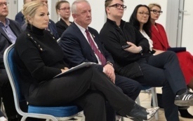 Spotkanie z Wiceministrą Rolnictwa i Rozwoju Wsi Małgorzatą Gromadzką w Gminie Dobrcz