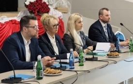 Spotkanie z Wiceministrą Rolnictwa i Rozwoju Wsi Małgorzatą Gromadzką w Gminie Dobrcz