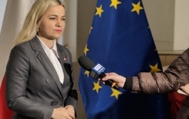 Spotkanie z Wiceministrą Rolnictwa i Rozwoju Wsi Małgorzatą Gromadzką w Gminie Dobrcz