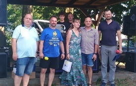 Wręczenie nagrody Pani Małgorzacie Kowalewskiej z Kozielca
