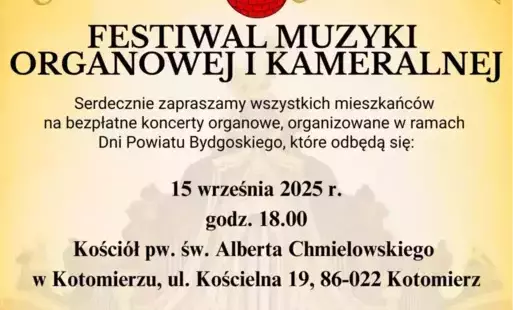 Zdjęcie do Koncert muzyki organowej i kameralnej