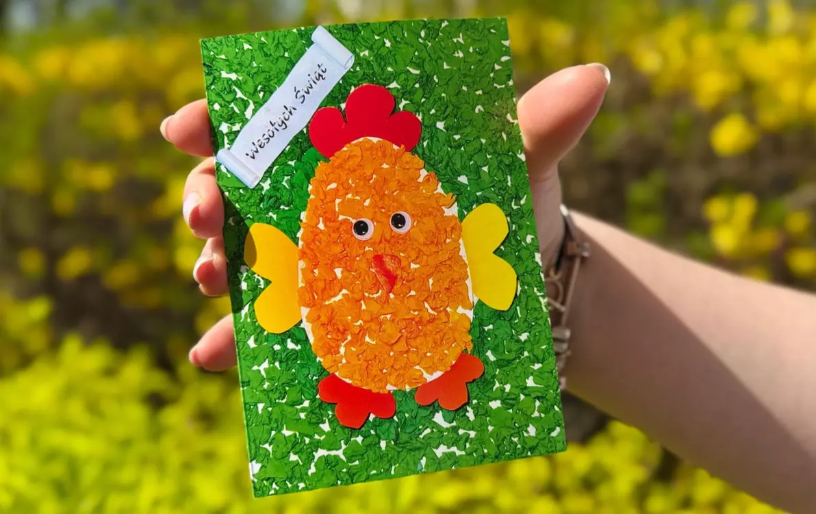 Zdjęcie do Kartki Wielkanocne przygotowane przez małych artyst&oacute;w!
