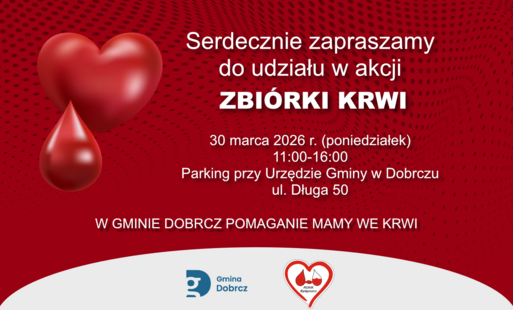 Zdjęcie do W Gminie Dobrcz oddawanie mamy we krwi