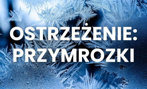 Zdjęcie do Instytut Meteorologii i Gospodarki Wodnej ostrzega: przymrozki