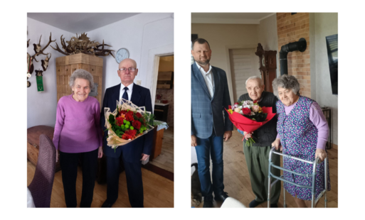 Zdjęcie do Najstarsi jubilaci w Gminie Dobrcz