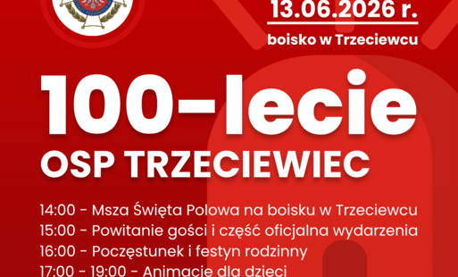 Zdjęcie do 100-lecie działalności OSP Trzeciewiec