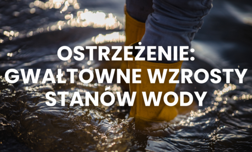 Zdjęcie do OSTRZEŻENIE: Gwałtowne wzrosty stan&oacute;w wody