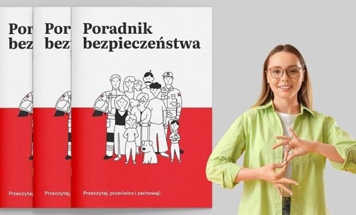 Zdjęcie do Poradnik bezpieczeństwa dostępny w Polskim Języku Migowym (PJM)