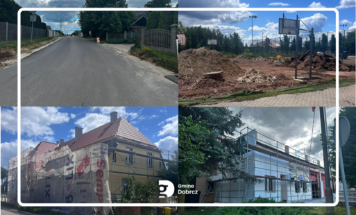 Zdjęcie do Aktualne inwestycje na terenie Gminy Dobrcz: Sołectwo Dobrcz (Stan na dzień 10.07.2026 r.)