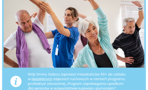 Zdjęcie do Program zapobiegania upadkom dla senior&oacute;w w wojew&oacute;dztwie kujawsko &ndash; pomorskim