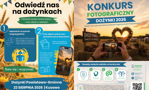 Zdjęcie do Już jutro zapraszamy na Dożynki Powiatowo-Gminne w Kusowie!