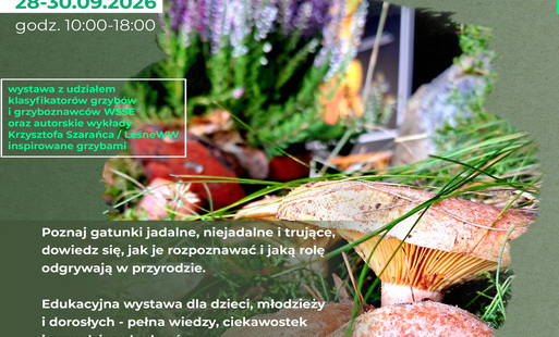 Zdjęcie do Wystawa grzyb&oacute;w