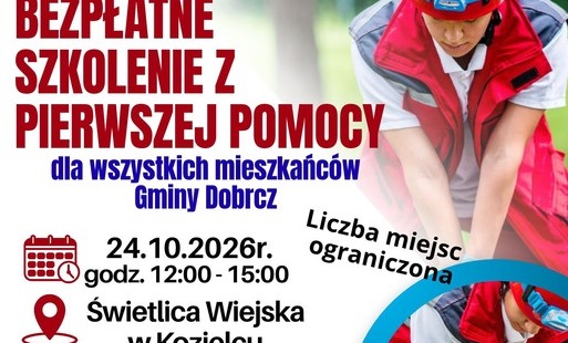 Zdjęcie do Bezpłatne szkolenie z pierwszej pomocy