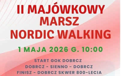 Zdjęcie do II Maj&oacute;wkowy Marsz Nordic Walking