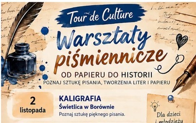 Zdjęcie do Warsztaty piśmiennicze - kaligrafia